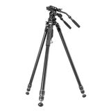 Vanguard Alta Pro 3VRL 303AV18 videostatief van aluminium tot 180 cm met kogelkop en nivelleringsvoet