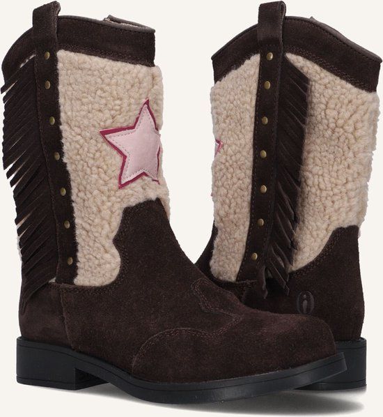 Shoesme Nw26w006 Laarzen - Textiel - Meisjes - Bruin - Maat 33