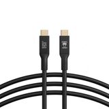 CobraTether USB-C naar USB-C kabel 5m - zwart - recht
