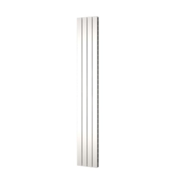 Plieger Cavallino Retto designradiator dubbel middenaansluiting 2000x298mm 905W wit 7255343