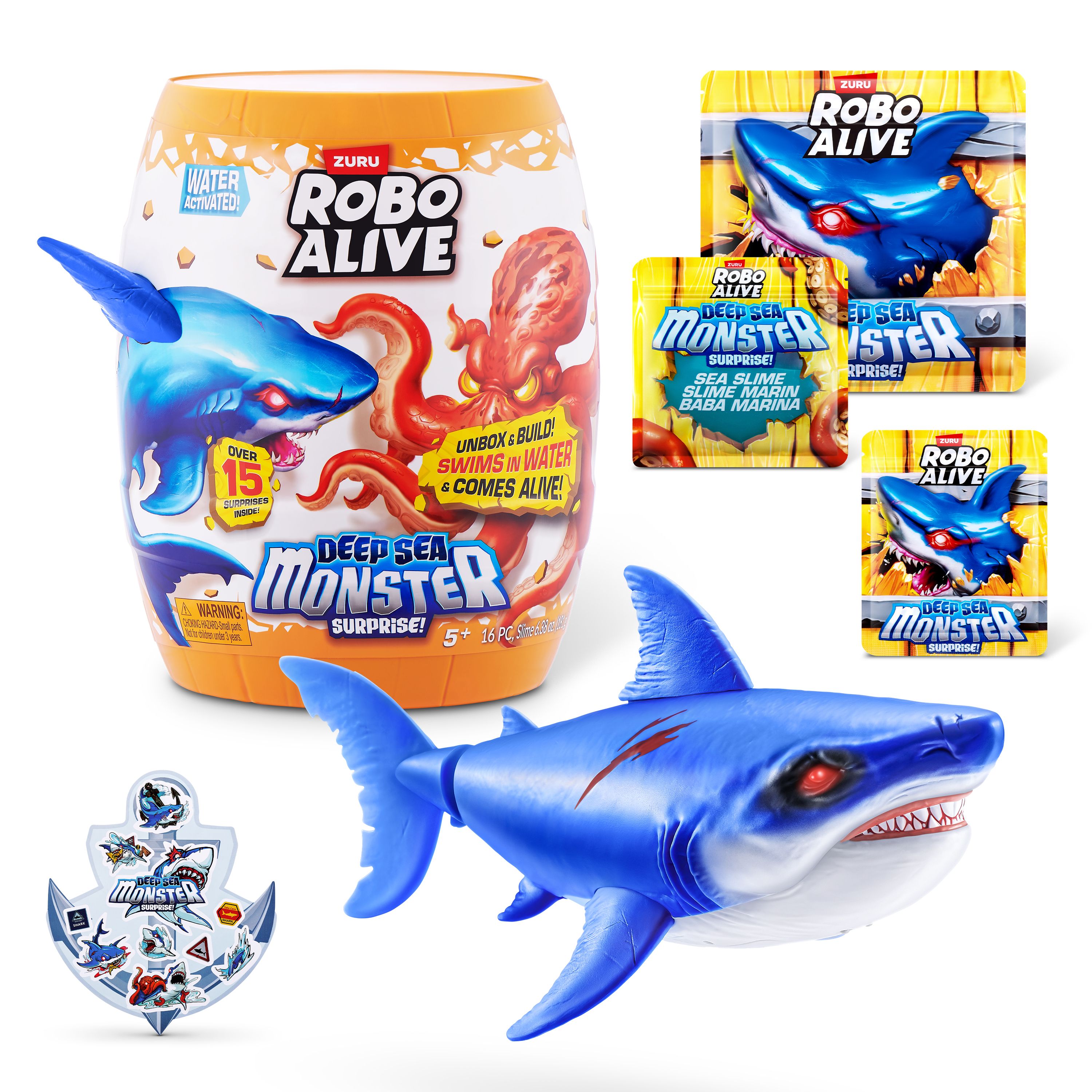 ZURU Robo Alive Deep Sea Monster Surprise
