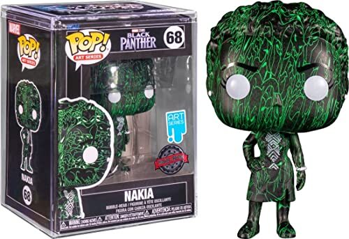 Funko Pop !Nakia (Artist Series) 69 - Black Panther Special Edition