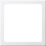 Gira Systeem 55 Overgangs Afdekraam Zuiver wit 264803
