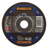 Rhodius KSMK 200636 Doorslijpschijf gebogen 125 mm 22.23 mm 1 stuk(s)