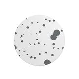 Questo Casa Ronde Digitally Printed Mouse Pad, Non-Slip Base, for Office and Home, Diameter: 22 cm