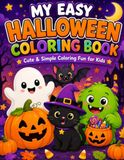 My Easy Halloween Coloring Book