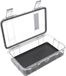 PELI M60 Micro Case – Compacte case voor waardevolle apparatuur en compacte tools; Waterdicht, stofdicht en schokbestendig; Volume 2 liter; Kleur: ZWART/TRANSPARANT