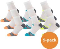 Xtreme Sockswear Hardloop Sokken - 9 paar - Maat 39/42 - Wit
