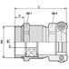 LAPP 52005570 Wartel PG29 Messing Messing 10 stuk(s)