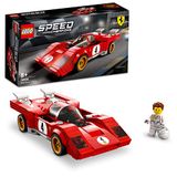 LEGO Speed Champions 1970 Ferrari 512 M Sports Red Race Car, Speelgoed Auto Bouwpakket om te Verzamelen met Racebestuurder Minifiguur, Cadeau voor Jongens en Meisjes vanaf 8 jaar 76906