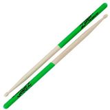Zildjian 5B Maple Sticks Green Dip