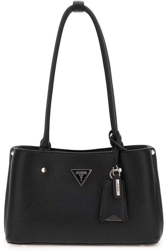 GUESS Meridian Girlfriend Satchel Black - Handtas voor dames
