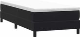 Maison Exclusive - Boxspring met matelas, noir, 100x210 cm, velours