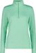 CMP Dames coltrui van jersey - XL - Lange mouw - Col - Rits - Polyester - Ice mint mel.