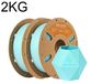 PLA-filament pour imprimantes 3D vert menthe - 1,75 mm - Mat - 2 kg