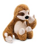 NICI Luiaard Slobby Peluche 15 cm Marron