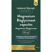 Holland & Barrett Expert Magnesium Bisglycinaat 120mg - 120 capsules