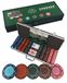 Pokerset mallette de poker - 500 jetons en argile - Cartes en plastique, bouton de croupier et dés