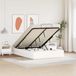 Maison Exclusive - Lit plateforme style ottoman avec rangement, blanc, 150 x 200 cm
