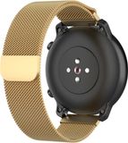 Strap-it Milanees bandje 20mm - Goud - Geschikt voor 20mm smartwatches