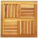 VidaXL Tafelblad vierkant 50x50x2 cm massief acaciahout