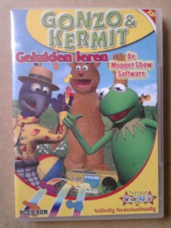 Denda Games Gonzo & Kermit Geluiden leren DVD