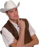 Merkloos Boland Cowboyhoed Rodeo - Wit - Maat 59