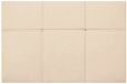 Cecotec Hoofdeinde van grenenhout met hoge dichtheid, 100 cm, beige