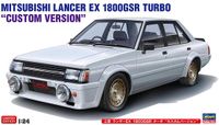 Hasegawa Modelbouwpakket Auto - 20740 Mitsubishi Lancer EX 1800GSR Turbo -Custom Version- - Auto Plastic - 1:24 - Modelbouw