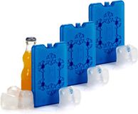 Arte r Artesania Cerd Koelelementen extra plat - 5x - blauw - 11 x 2 x 16 cm