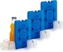 Arte r Artesania Cerd Koelelementen extra plat - 5x - blauw - 11 x 2 x 16 cm