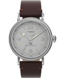 Timex Standard TW2W20300 Horloge - Leer - Bruin - Ø 40 mm