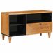 vidaXL TV-kast met lade met plank 80 x 33 x 46 cm massief mango hout