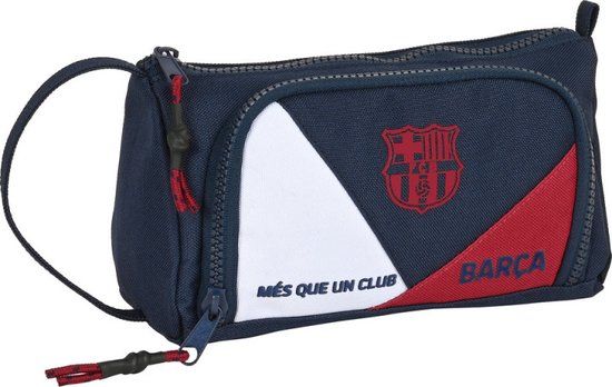 F.C. Barcelona School Pencil Case - Brown