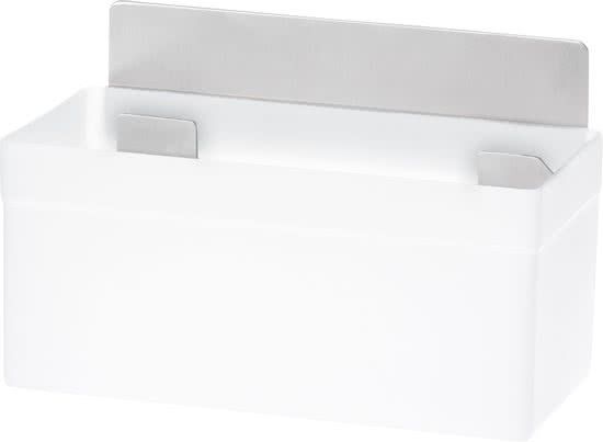 tesa powerstrips waterproof douchebakje wit-rvs