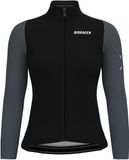 BIORACER Tempest Light - Wielervest Winter/Tussenseizoen - Dames - Zwart-Antraciet - Winddicht & Lichte Thermische Stof - Maat M