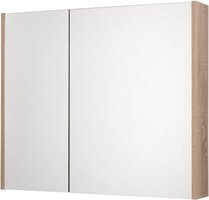 Saqu Salto Spiegelkast - 80x70x14 cm - Eiken