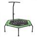 VirtuFit Fitness Trampoline Pro met Handvat - Zwart - 127 cm