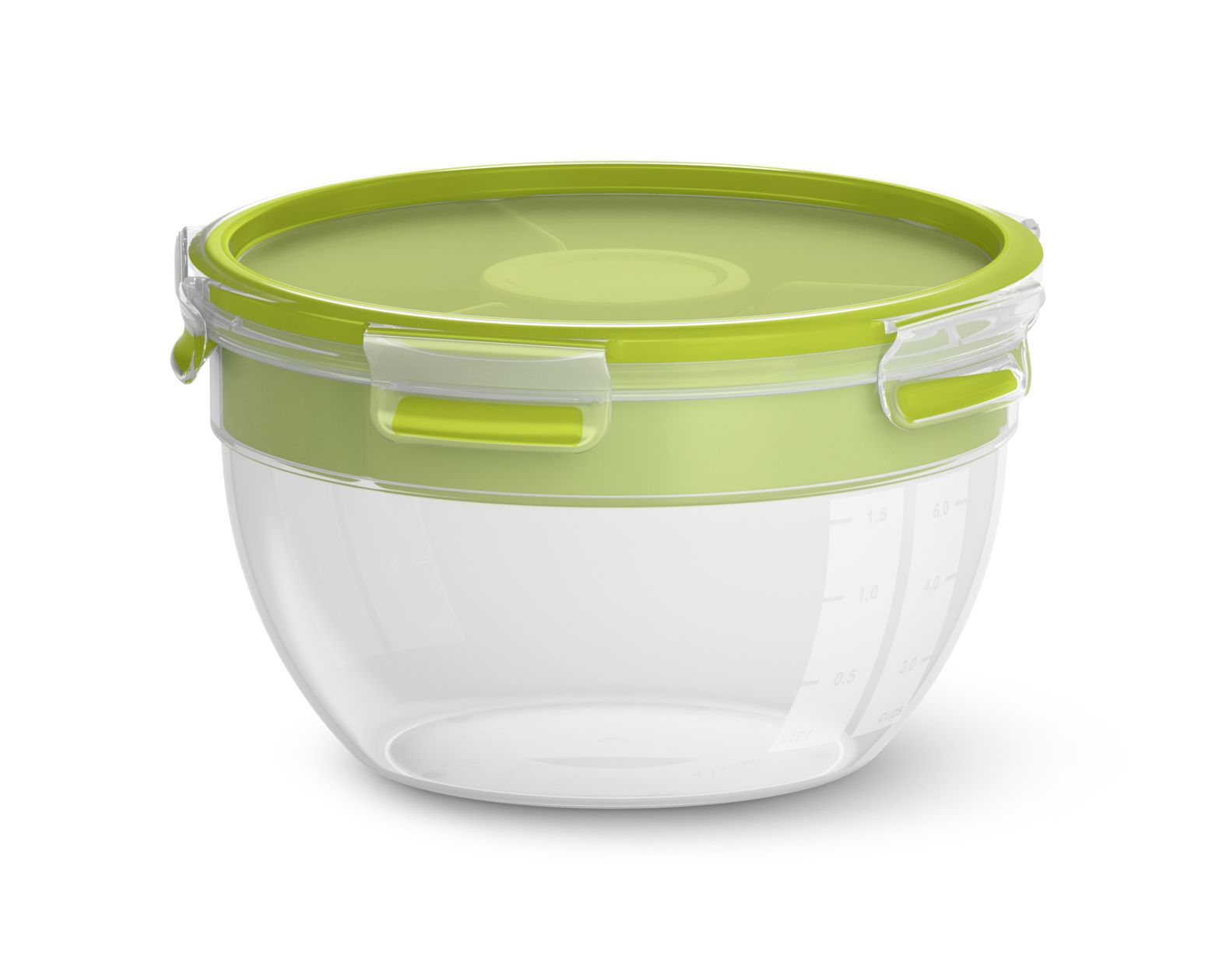 Tefal MasterSeal to Go Saladebox XL 2.6L - Green/Transparent