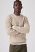 Levi's sweat à col rond Presidio - Homme - S - Beige / Neps Brindle