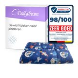 Dailydream Verzwaringsdeken kind - 90x120cm - 2,5 kg - Space - Katoen
