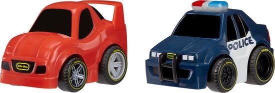 Little Tikes Crazy Fast Auto's Achtervolging op hoge snelheid (pakket van 2)