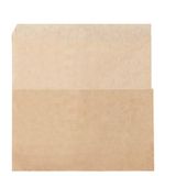 500 Allwrap 500 stuks vetvrij papier, open, 2 pagina's, 32 g/m², 26 x 25/15 cm, natuurlijke perg