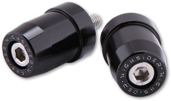 HIGHSIDER Stuurgewichten Zwart M8 Kawasaki
