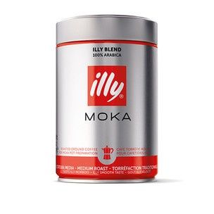 Illy Gemalen koffie voor Moka Normaal 250g