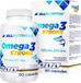 ALLNUTRITION ADEK + Omega 3 Complément alimentaire puissant soutenant la pression artérielle saine, la vision et les os 90 gélules - 90 portions