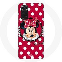 Maniacase Etui voor Xiaomi Redmi Note 11S 4G Minnie Mouse Cartoon Red
