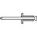 TOOLCRAFT 194715 Rivet (Ø x l) 5 mm x 10 mm Acier Aluminium A5*10 D7337-AL/ST 10 pièce(s)