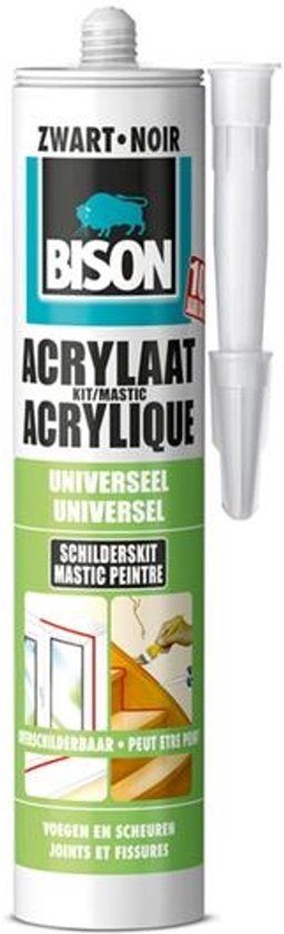 Bison Acrylaatkit Universeel - Zwart - 300 ml