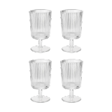Stelton Pilastro Verre à vin 18 cl Lot de 4 Transparent